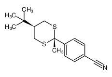 120076-11-1 structure, C16H21NS2