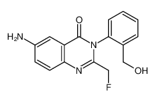 73832-13-0 6-amino-2-(fluoromethyl)-3-[2-(hydroxymethyl)phenyl]quinazolin-4-one