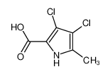 3,4-二氯-5-甲基吡咯-2-羧酸