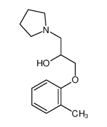 5296-07-1 1-(2-methylphenoxy)-3-pyrrolidin-1-ylpropan-2-ol