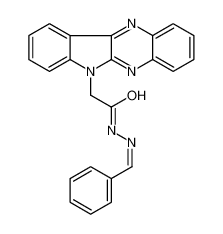 116989-84-5 structure, C23H17N5O