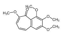 2,3,4,6-tetramethoxybenzo[7]annulen-5-one 6273-57-0