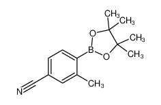 3-methyl-4-(4,4,5,5-tetramethyl-1,3,2-dioxaborolan-2-yl)benzonitrile 848953-05-9