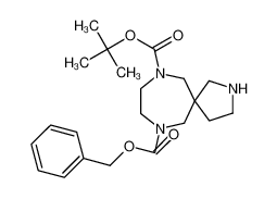 7-benzyl10-tert-butyl2,7,10-triazaspiro[4.6]undecane-7,10-dicarboxylate 1250999-29-1