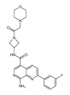 1449276-94-1 structure, C24H25FN6O3