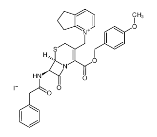 1273319-61-1 spectrum, p-methoxybenzyl 7-phenylacetamido-3-(2,3-cyclopenteno-1-pyridinio)-3-cephem-4-carboxylate iodide