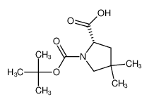 (S)-1-叔丁氧羰基-4,4-二甲基吡咯烷-2-羧酸