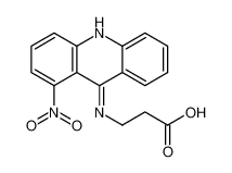 81483-74-1 3-[(1-nitroacridin-9-yl)amino]propanoic acid