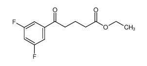 ethyl 5-(3,5-difluorophenyl)-5-oxopentanoate 898752-37-9