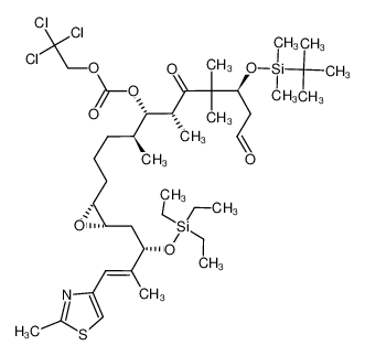 342607-35-6 structure, C41H70Cl3NO8SSi2