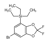 663934-09-6 (6-bromo-2,2-difluoro-1,3-benzodioxol-4-yl)-triethylsilane