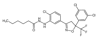 1237587-55-1 structure, C22H21Cl3F3N3O2