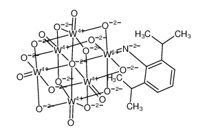 159648-85-8 structure, C12H17NO18W6--