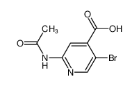 2-Acetamido-5-bromoisonicotinic acid 871269-03-3