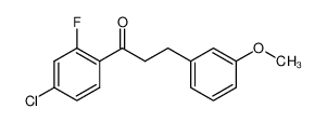 898775-10-5 structure, C16H14ClFO2