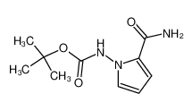 tert-butyl 2-carbamoyl-1H-pyrrol-1-ylcarbamate 1206824-76-1