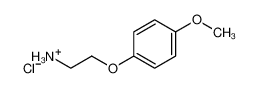 2-(4-methoxyphenoxy)ethanamine,hydrochloride 98959-77-4