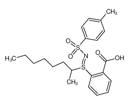 75742-24-4 structure, C22H29NO4S2