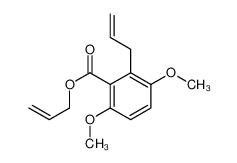 154051-48-6 prop-2-enyl 3,6-dimethoxy-2-prop-2-enylbenzoate