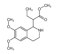 101256-63-7 2-(6,7-dimethoxy-1,2,3,4-tetrahydro-[1]isoquinolyl)-butyric acid methyl ester