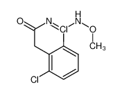 77831-47-1 N-[amino-(methoxyamino)methylidene]-2-(2,6-dichlorophenyl)acetamide