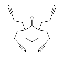 5883-05-6 3-[1,3,3-tris(2-cyanoethyl)-2-oxocyclohexyl]propanenitrile