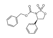 (R)-3-(benzyloxycarbonyl)-4-phenyl-[1,2,3]oxathiazolidine 2,2-dioxide 1396755-92-2