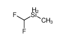 142208-16-0 structure, C2H6F2Si