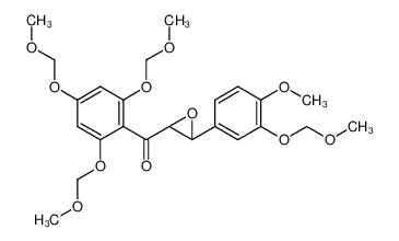 1334307-45-7 (3-(4-methoxy-3-(methoxymethoxy)phenyl)oxiran-2-yl)(2,4,6-tris(methoxymethoxy)phenyl)methanone