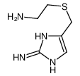 5-(2-aminoethylsulfanylmethyl)-1H-imidazol-2-amine 62174-86-1