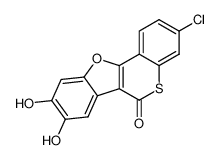 100805-45-6 structure, C15H7ClO4S