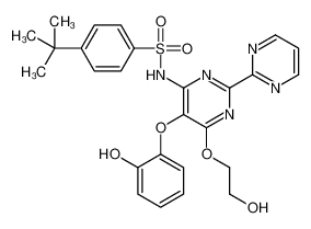 253688-61-8 structure, C26H27N5O6S