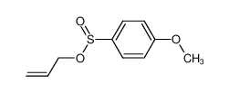 118268-73-8 spectrum, p-methoxybenzenesulfinic acid allyl ester