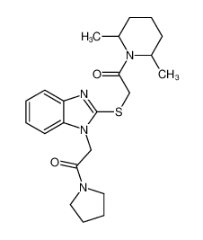 606109-72-2 structure, C22H30N4O2S