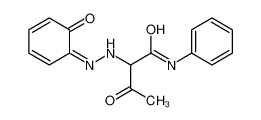 4870-40-0 3-oxo-2-[2-(6-oxocyclohexa-2,4-dien-1-ylidene)hydrazinyl]-N-phenylbutanamide