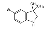 5-bromo-3,3-dimethyl-1,2-dihydroindole