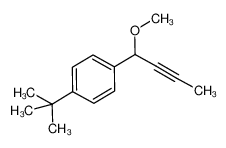 1184731-46-1 spectrum, 1-(tert-butyl)-4-(1-methoxybut-2-yn-1-yl)benzene