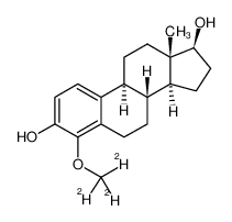 1334143-12-2 structure, C19H23D3O3