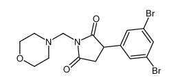 3-(3,5-dibromophenyl)-1-(morpholin-4-ylmethyl)pyrrolidine-2,5-dione