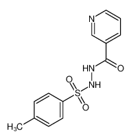 6281-93-2 N'-(4-methylphenyl)sulfonylpyridine-3-carbohydrazide
