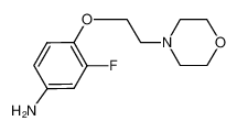 403741-00-4 3-氟-4-(2-吗啉-4-基-乙氧基)苯胺