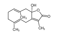 (1E,4E,8R)-8-hydroxygermacra-1(10),4,7(11)-trieno-12,8-lactone 1005208-88-7