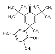 131544-07-5 2,6-di-tert-butyl-4-(3,5-dimethyl-2-hydroxyphenyl)-4-methylcyclohexa-2,5-dien-1-one