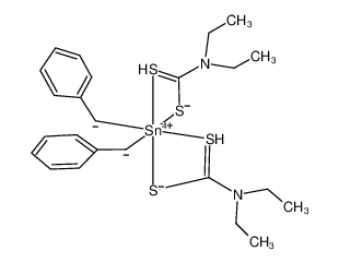 129616-81-5 structure, C24H36N2S4Sn