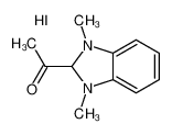61495-67-8 1-(1,3-dimethyl-1,2-dihydrobenzimidazol-1-ium-2-yl)ethanone,iodide