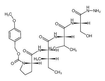 111651-91-3 structure, C28H44N6O8