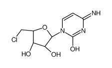 4-amino-1-[(2R,3R,4S,5S)-5-(chloromethyl)-3,4-dihydroxyoxolan-2-yl]pyrimidin-2-one 31652-78-5