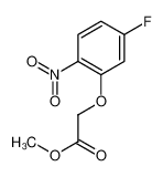 methyl 2-(5-fluoro-2-nitrophenoxy)acetate 116355-65-8