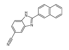 174648-24-9 spectrum, 2-(naphth-2-yl)-5-cyanobenzimidazole