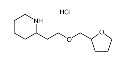 2-[2-(Tetrahydro-2-furanylmethoxy)ethyl] piperidine hydrochloride 1185299-76-6